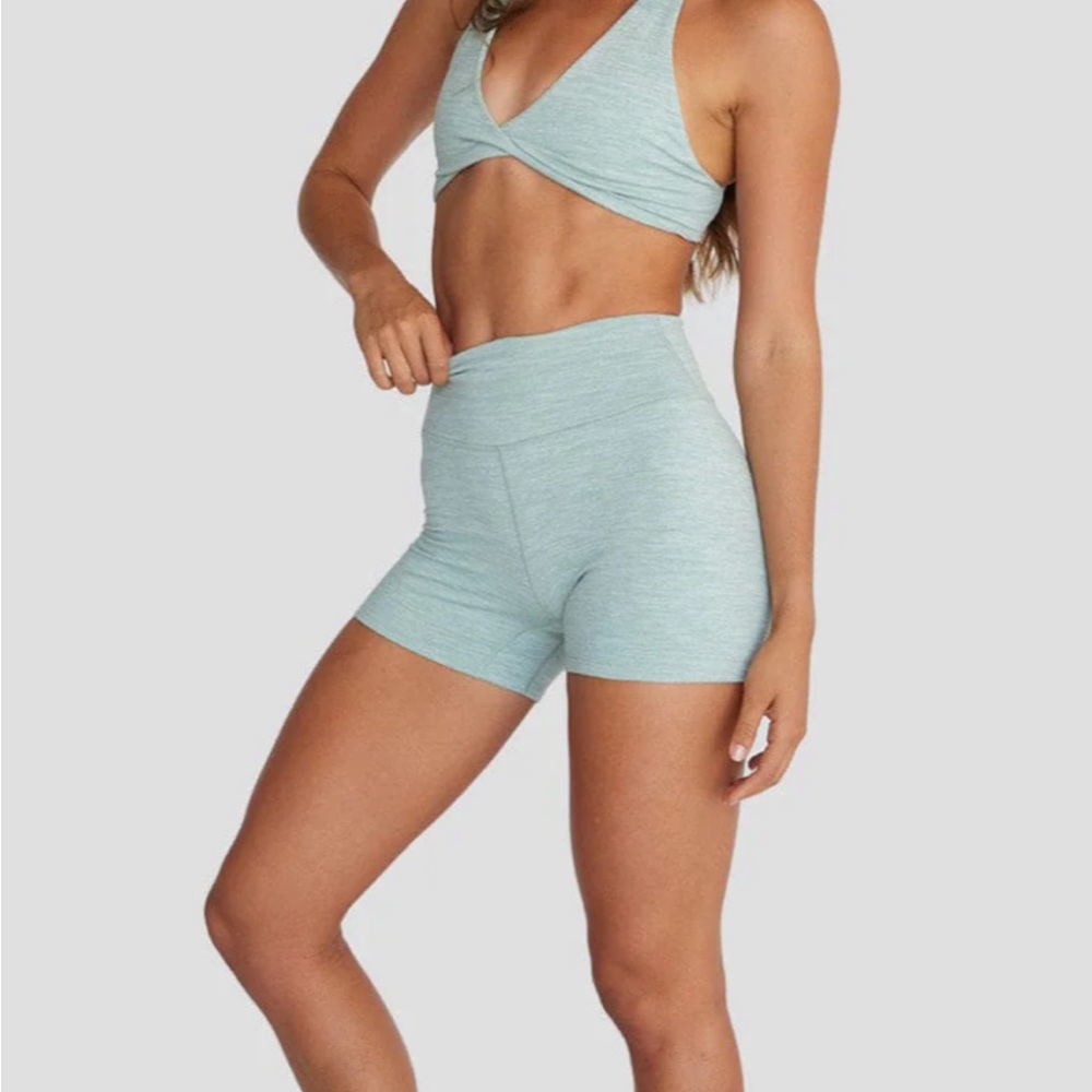 csb • marl scrunch shorts 4”